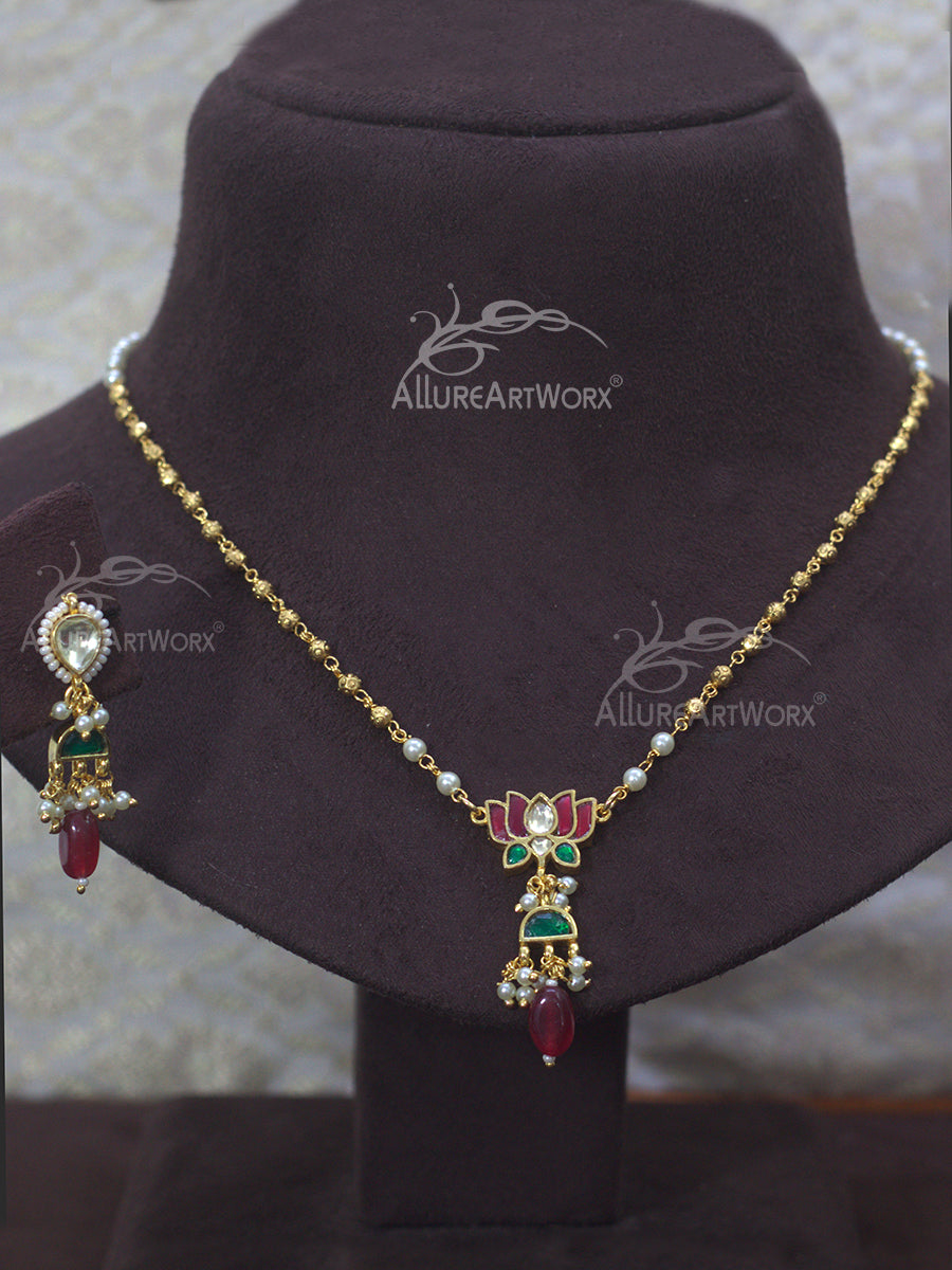 Lotus Necklace